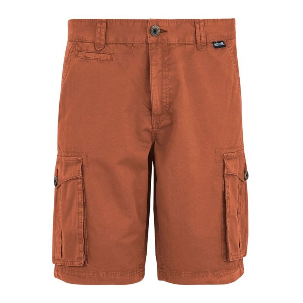 Regatta Mens Shorebay II Cargo Shorts / Brick